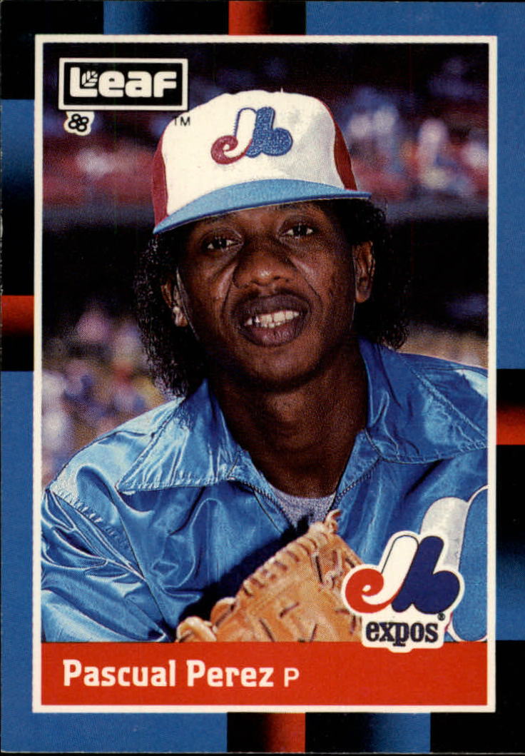 1988 Leaf/Donruss Baseball Cards       248     Pascual Perez